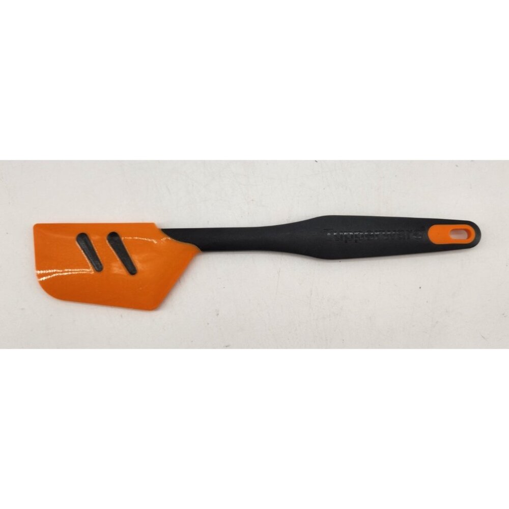 Tupperware KPT Silicone Spatula‎ Scraper Spreader Orange Black